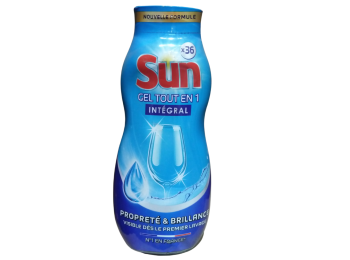 SUN VAATWAS ALL IN 1 TURBO GEL 36 SC. 720 ML