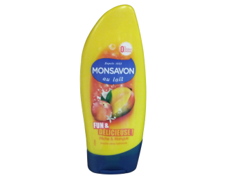 MONSAVON DOUCHE FUN & DELICIEUSE 250 ML PERZIK & MANGO