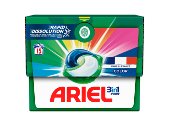 ARIEL 3 IN 1 PODS COLOR 15ST