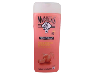 LE PETIT MARSEILLAIS DOUCHE 400ML PECHE BLANCHE & NECTARINE
