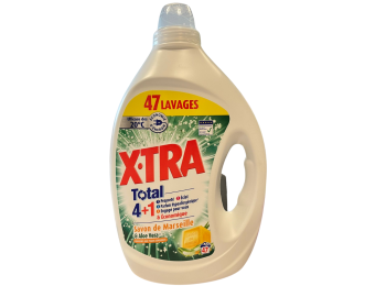 X-TRA VLOEIBAAR WASMIDDEL TOTAL 4+1 SAVON DE MARSEILLE & ALOE VERA 47SC 2,115L