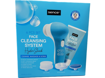 SENCE GEZICHTREINIGER SYSTEEM HYDRO SHOCK SET VAN 6 STUKS
