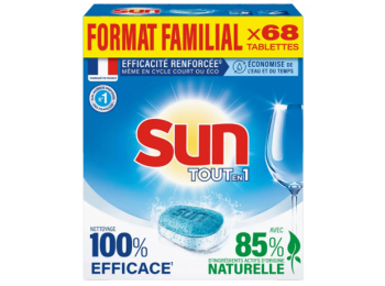 SUN TOUT EN 1 REGULAR FORMAT FAMILLIAL 68 TABS