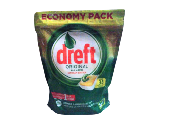 DREFT CAPS ORIGINAL ALL IN ONE CITRUS 38ST