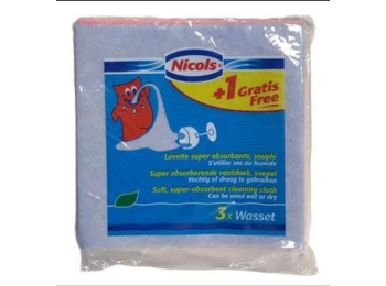 NICOLS SUPER ABSORB. VAATDOEK WASSET 4ST