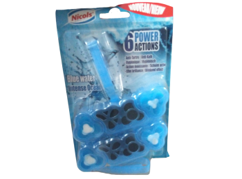 NICOLS WC MULTI BLOK 2 ST BLAUW WATER