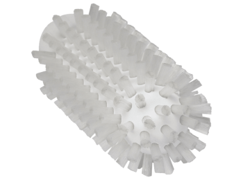 VIKAN PIJPENBORSTEL STEELVERBINDING WIT DIAM. 50 X 140 MM - MEDIUM POLYESTER