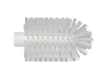 VIKAN PIJPENBORSTEL STEELVERBINDING WIT DIAM. 90 X 160 MM - MEDIUM POLYESTER