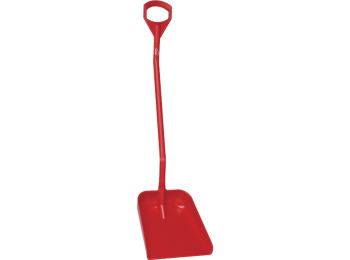 VIKAN SCHOP POLYPROP LANGE STEEL ROOD 130 CM 380X340X90 MM