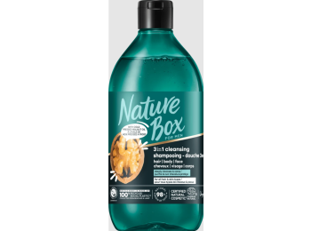 NATURE BOX SHAMPOO DOUCHE MEN 3 IN 1 WALNUT OIL 385ML