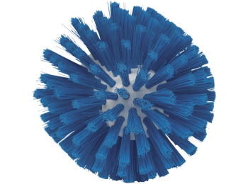 VIKAN WORMHUISBORSTEL BLAUW MEDIUM 120MM D 135 MM - ZACHTE POLYESTER