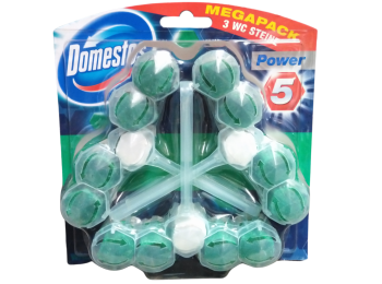 DOMESTOS WC HANGERS 3 X 55 GR POWER 5 FRESH FOREST