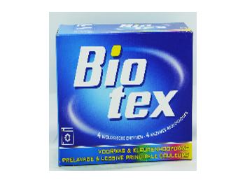 BIOTEX BLAUW VOORWAS TEGEN VUIL EN VLEKKEN 500 GR