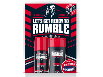LETS GET READY TO RUMBLE GIFTSET ORIGINAL BODY SPRAY + BODY WASH + WRISTBAND