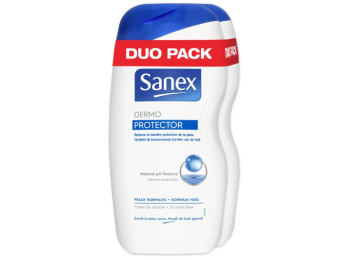 SANEX DOUCHE DERMO PROTECTEUR DUO PACK 2X500ML