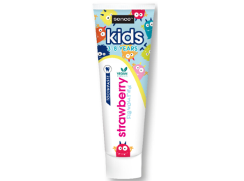 SENCE TANDPASTA 75ML KIDS AARDBEI 3-8 JAAR
