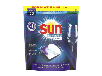 SUN OPTIMUM VAATWASTABLETTEN 38 STUKS TOUT EN 1