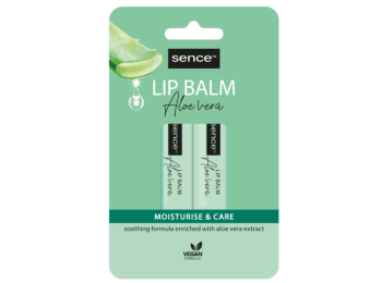 SENCE LIPPENBALSEM 2 X 4,3G ALOE VERA