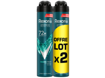 REXONA DEODORANT MEN MARINE FRESH 72H 2X200ML