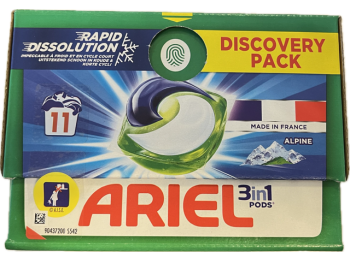 ARIEL 3 IN 1 PODS ALPINE 11 STUKS
