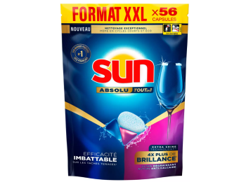 SUN VAATWASTABLETTEN ABSOLU BRILLANCE 56ST