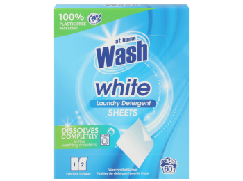 AT HOME WASH WASMIDDELDOEKJES 30ST WHITE