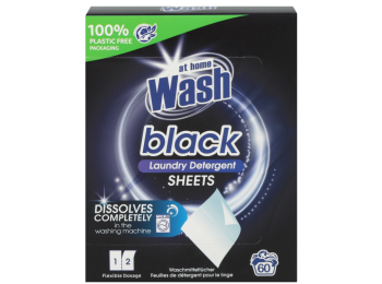 AT HOME WASH WASMIDDELDOEKJES 30ST ZWART