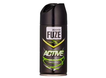 BODY-X FUZE MEN DEODORANT ACTIVE 150ML