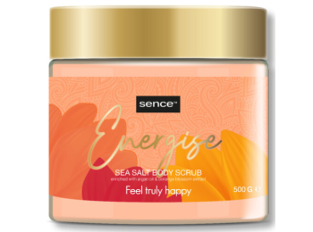 SENCE WELLNESS SEA SALT BODY SCRUB 500GR ENERGISE