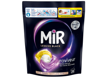 MIR WASMIDDEL PODS RAVIVEUR BLACK 20 PODS