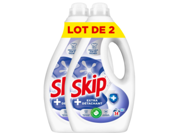 SKIP VLOEIBAAR WASMIDDEL EXTRA DETACHANT 34SC 1,53L LOT DE 2