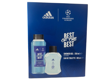 ADIDAS GIFTSET BEST OF THE BEST DOUCHE 250ML + EAU DE TOILETTE 100ML