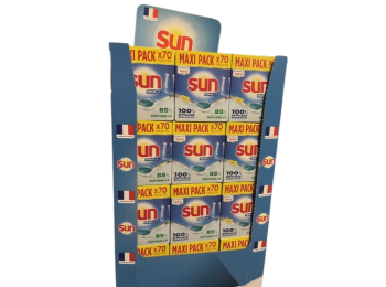 SUN DISPLAY 180PCS TOUT EN 1