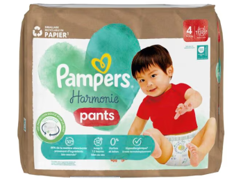 PAMPERS HARMONIE LUIERBROEKJES MAAT 4 (9-15KG) 32ST
