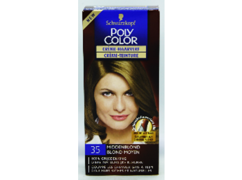 SCHWARZKOPF POLY COLOR HAARKLEURING 35 MIDDENBLOND