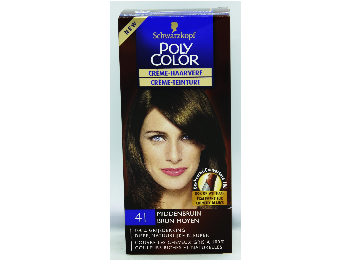 SCHWARZKOPF POLY COLOR HAARKLEURING 41 MIDDENBRUIN