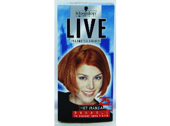 SCHWARZKOPF LIVE UNLIMITED COLORS HAARKLEURING 25 HOT MANDARINE