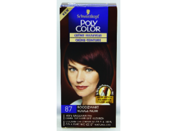 SCHWARZKOPF POLY COLOR HAARKLEURING 87 ROODZWART