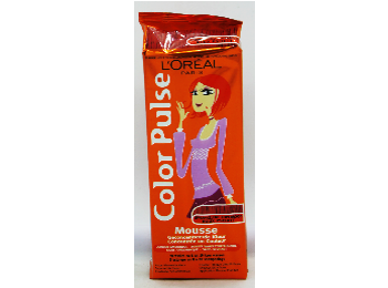L'OREAL COLOR PULSE MOUSSE SPRANKELEND KOPERROOD