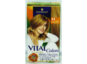 SCHWARZKOPF VITAL COLORS HAARKLEURING 44 MIDDEN GOUDBLOND