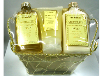 MODELITE GIFTSET IN GOUDEN MANDJE 3 PCS/ PAKKETJE