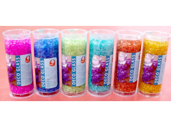 BASIC X DECORATIE GLAS ZAND 400 GR