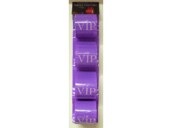 TOILETROLHOUDER VIP VOOR 4 ROLLEN (6 KLEUREN)