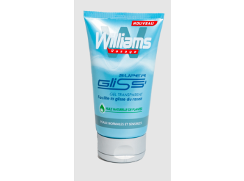 WILLIAMS SCHEERGEL TRANSPARANT 150 ML SUPER GLISS