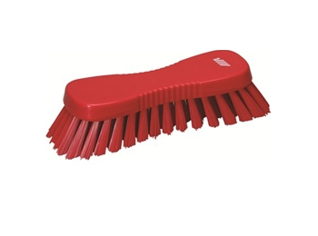 VIKAN WERKBORSTEL HARD ROOD 185x65x53 MM