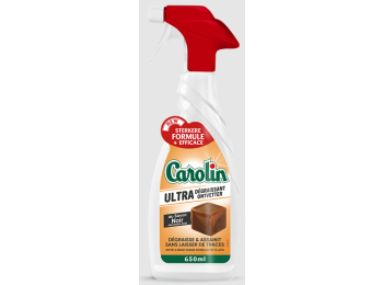 CAROLIN ONTVETTER SPRAY ZWARTE ZEEP 650ML