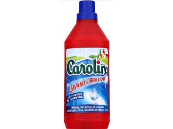 CAROLIN VLOERREINIGER 1L GLANS & REINIG MET CARNAUBAWAS