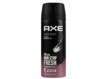 AXE DEODORANT SPRAY BLACK NIGHT 150ML