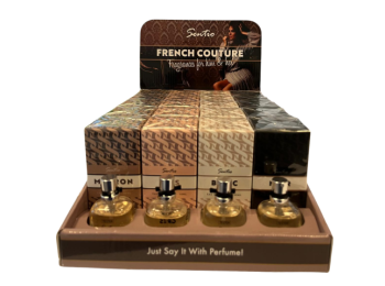DISPLAY SENTIO FRENCH COUTURE EAU DE TOILETTE 20X50ML + 4 TESTERS 15ML