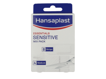 HANSAPLAST PLEISTERS SENSITIVE MIX PACK 8ST+4ST